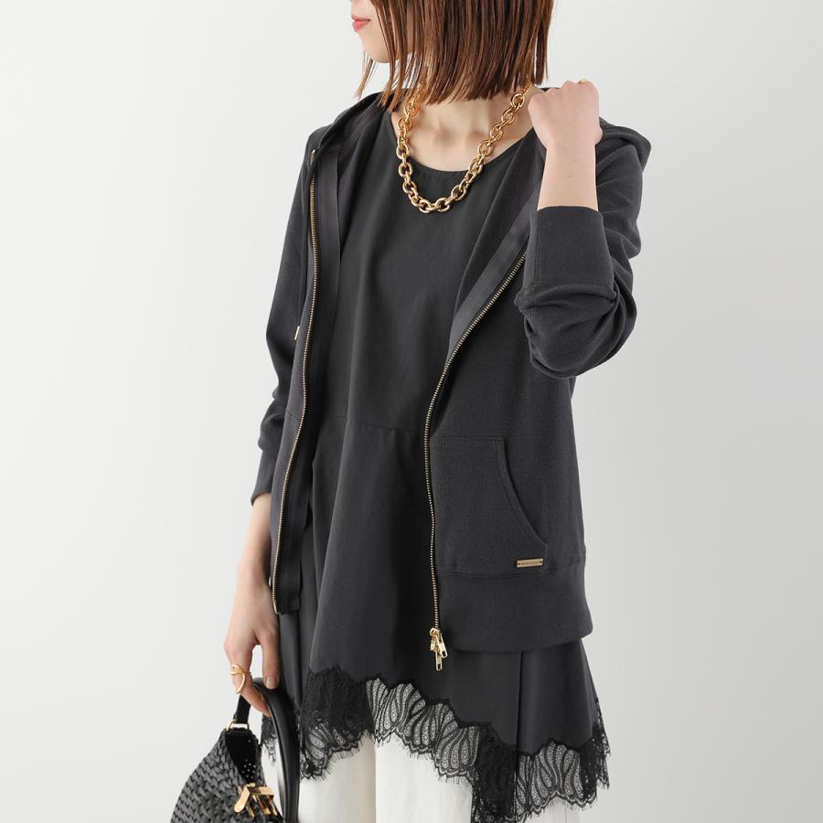 MICA&DEAL」 プルオーバーパーカー 38 グレー レディース MICA&DEAL 