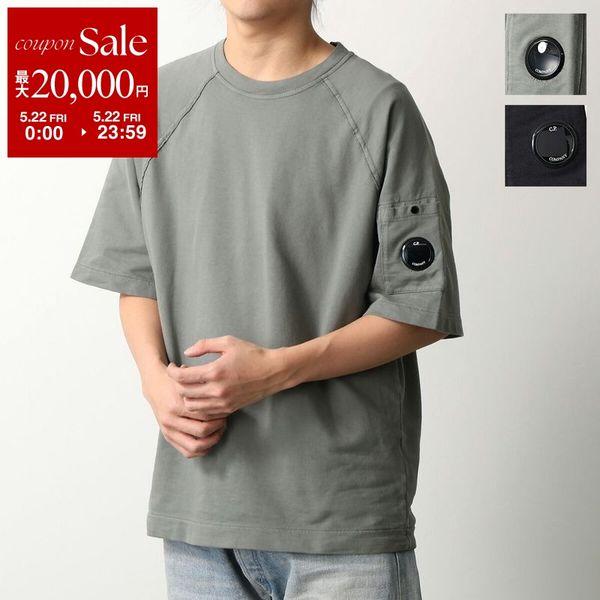 C.P.COMPANY シーピーカンパニー Tシャツ LIGHT FLEECE SHORT SLEEVE SS 20CMSS034A 002246G メンズ 半袖 カットソー カラー2色の画像