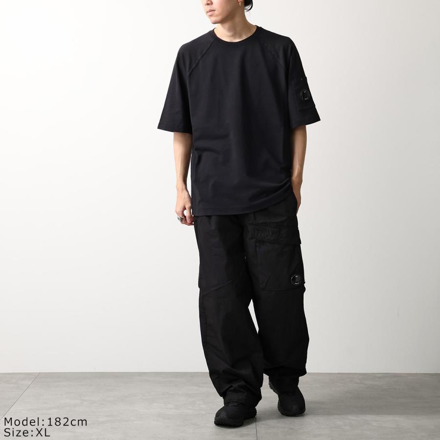 C.P.COMPANY シーピーカンパニー Tシャツ LIGHT FLEECE SHORT SLEEVE SS 20CMSS034A 002246G メンズ 半袖 カットソー カラー2色の画像