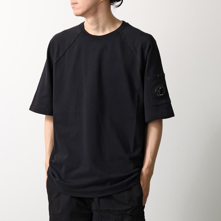 C.P.COMPANY シーピーカンパニー Tシャツ LIGHT FLEECE SHORT SLEEVE SS 20CMSS034A 002246G メンズ 半袖 カットソー カラー2色の画像