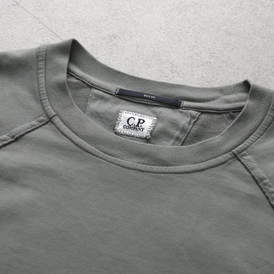 C.P.COMPANY シーピーカンパニー Tシャツ LIGHT FLEECE SHORT SLEEVE SS 20CMSS034A 002246G メンズ 半袖 カットソー カラー2色の画像