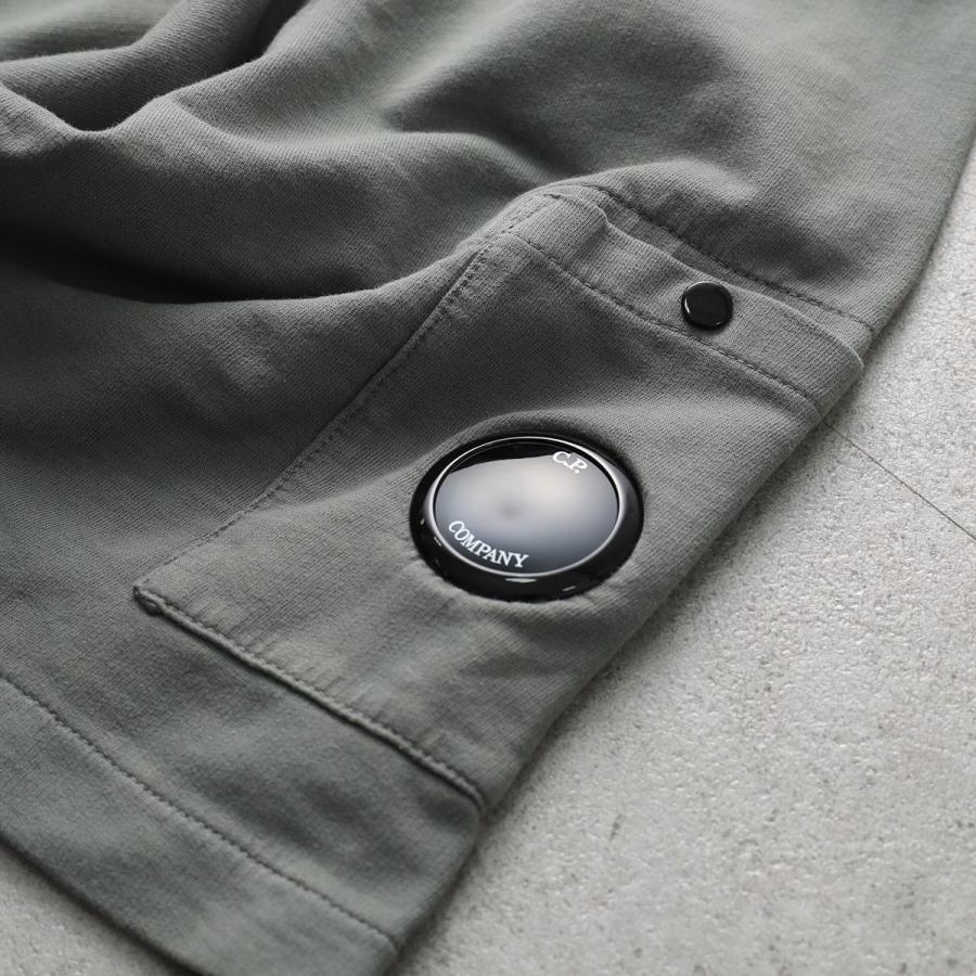 C.P.COMPANY シーピーカンパニー Tシャツ LIGHT FLEECE SHORT SLEEVE SS 20CMSS034A 002246G メンズ 半袖 カットソー カラー2色の画像
