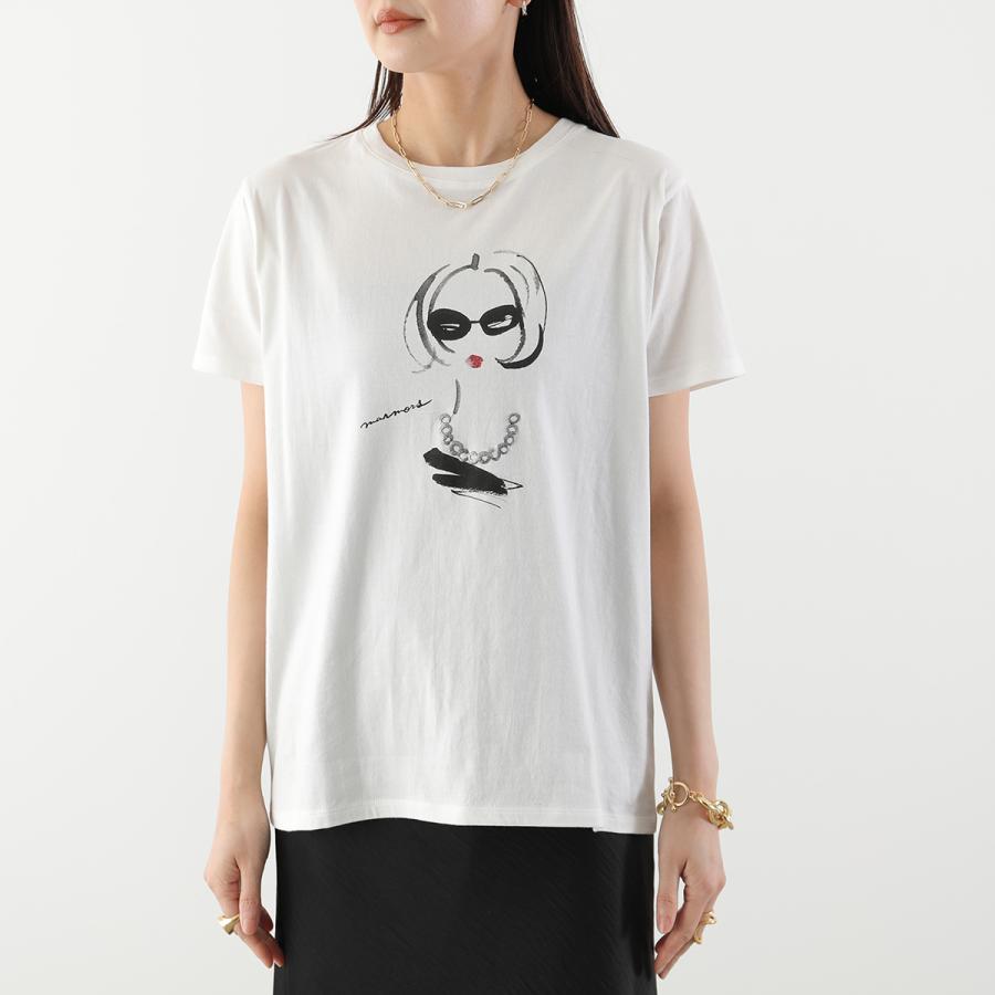 marmors（マルモア） Tシャツ necklace illustration T-shirt