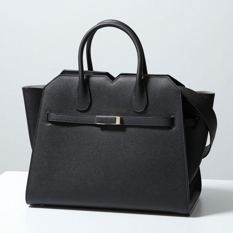 フルラ ショルダーバッグ ミラノ MILANO レザー 黒 ブラック Valextra（ヴァレクストラ） ショルダーバッグ MILANO MIDIUM ミラノ