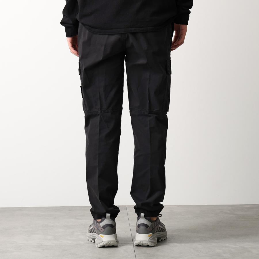【美品】STONE  カーゴパンツ パンツ W29 ブラック Stone Island ストレッチ カーゴパンツ ブラック 7915313L1A0129