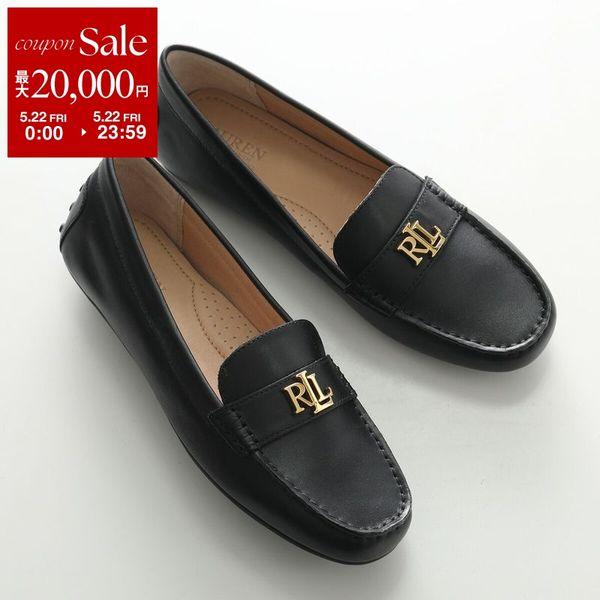 【美品】LAUREN ラルフローレン ドライビング シューズ ロゴ ローファー LAUREN RALPH LAUREN（ローレン ラルフローレン） ドライビング
