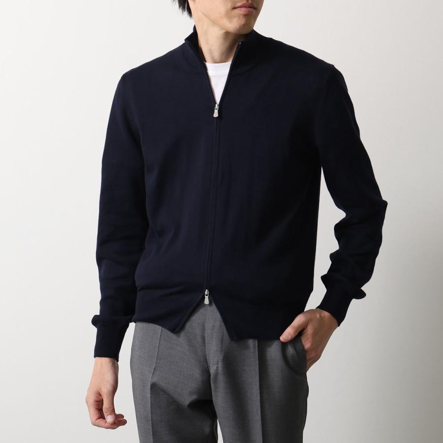 Gran Sasso（グランサッソ） ジップアップニット 55111 18190 メンズ