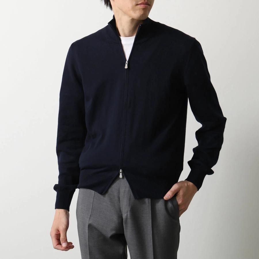 Gran Sasso（グランサッソ） ジップアップニット 55111 18190 メンズ