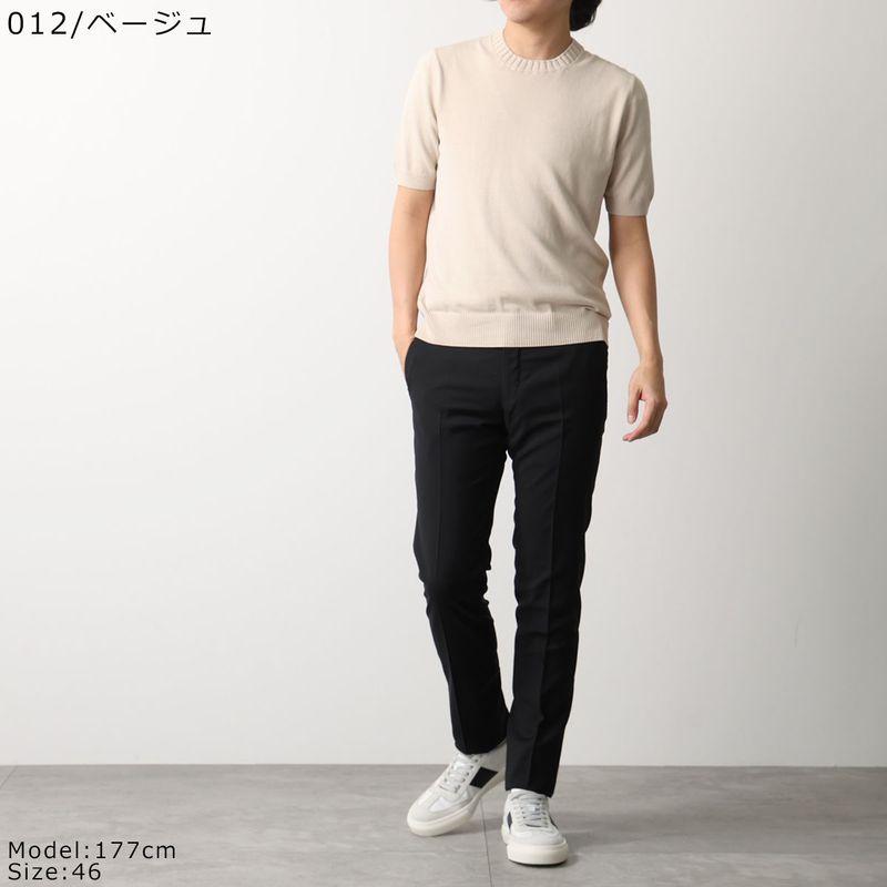 Gran Sasso（グランサッソ） 半袖ニット 57188 18163 メンズ クルー