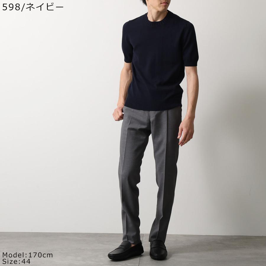 Gran Sasso（グランサッソ） 半袖ニット 57188 18163 メンズ クルー
