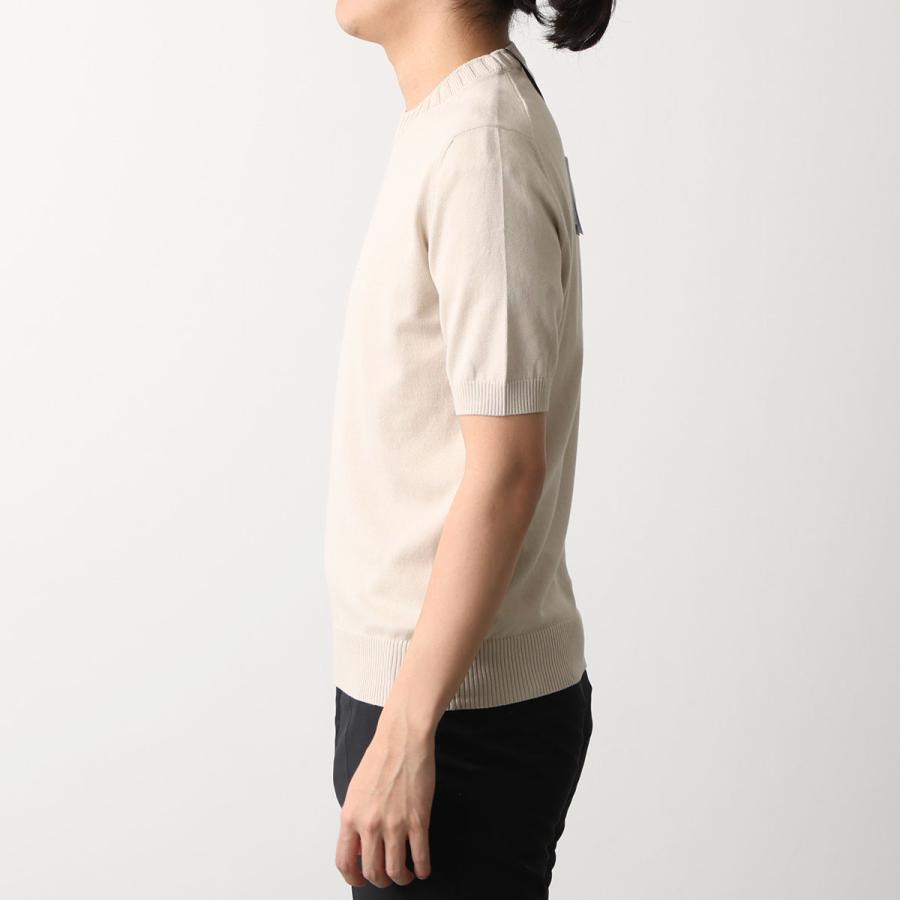 Gran Sasso（グランサッソ） 半袖ニット 57188 18163 メンズ クルー
