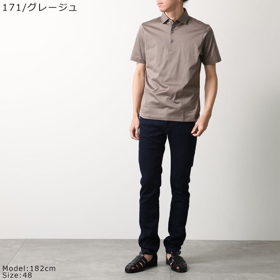 GRAN SASSO グランサッソ ポロシャツ 60103 74002 メンズ 半袖 マーセライズ コットン ワイドカラー ストレッチ カラー5色の画像