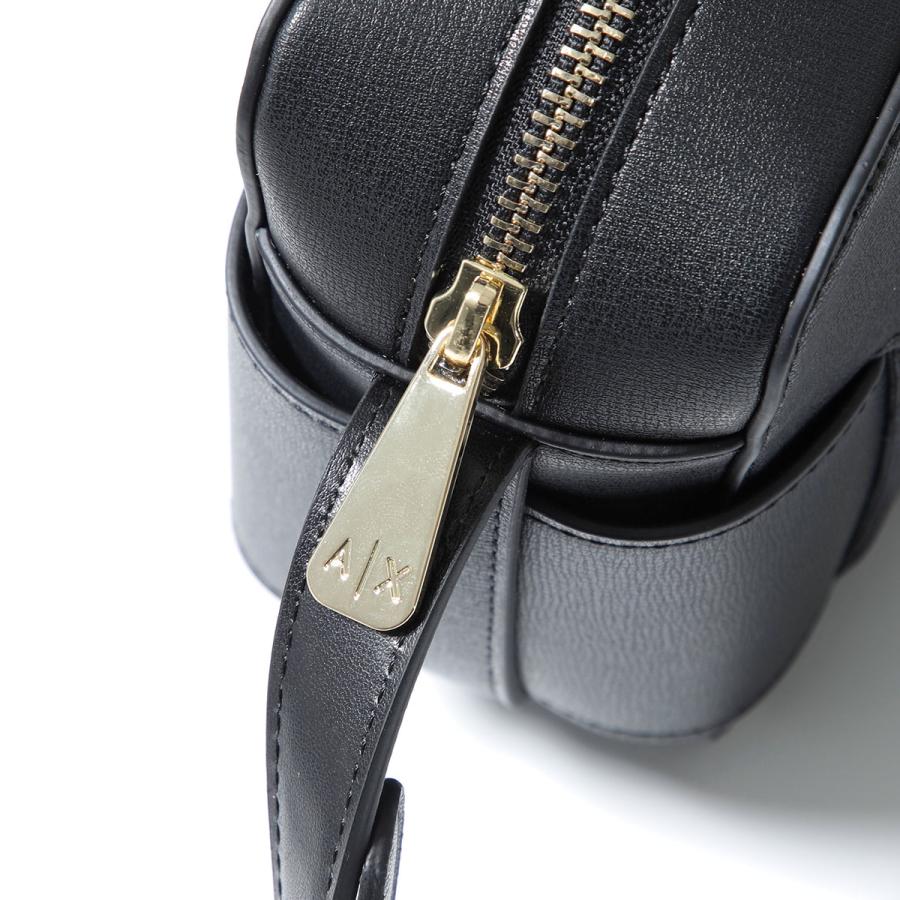 A/X ARMANI EXCHANGE アルマーニ エクスチェンジ ショルダーバッグ 942699 0A874 レディース エコレザー BOXロゴバックル 鞄 00020/NEROの画像