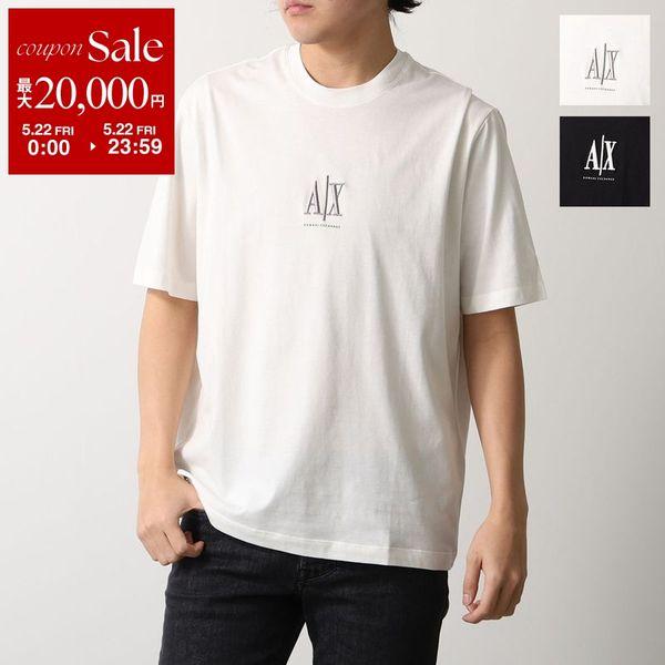 A/X ARMANI EXCHANGE アルマーニ エクスチェンジ Tシャツ ICON アイコン XM000363 AF12308 メンズ 半袖 クルーネック ロゴ刺繍 カラー2色の画像