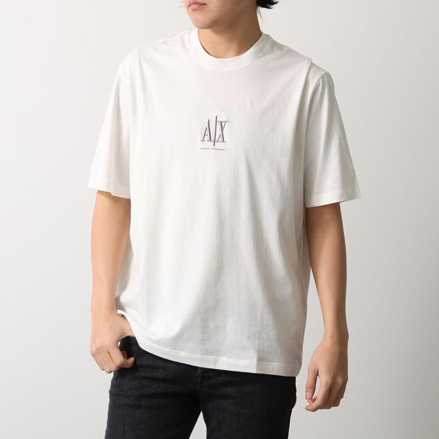 【美品】ARMANI EXCHANGE アルマーニエクスチェンジ Tシャツ ホワイト 白 サイズ:S | ブランドロゴ クルーネック Tシャツ | トップス カットソー 半袖【メンズ】【中古】 ARMANI EXCHANGE (アルマーニ エクスチェンジ) メンズ Tシャツ 半袖