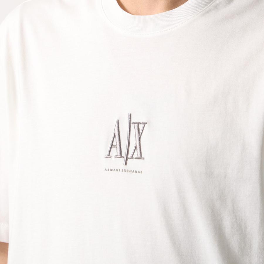 A/X ARMANI EXCHANGE アルマーニ エクスチェンジ Tシャツ ICON アイコン XM000363 AF12308 メンズ 半袖 クルーネック ロゴ刺繍 カラー2色の画像