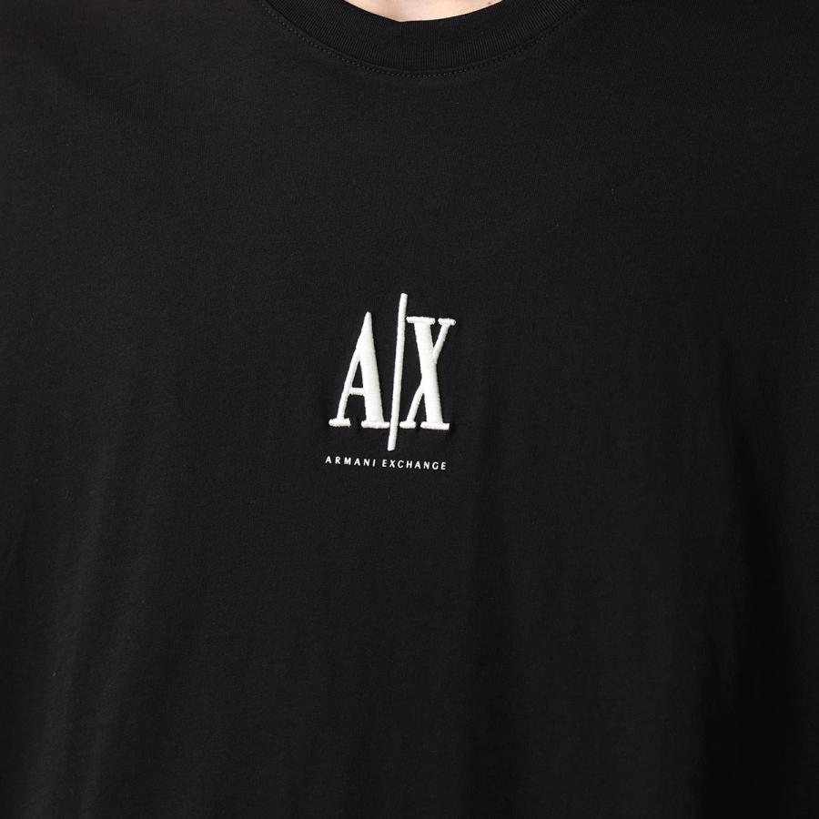 A/X ARMANI EXCHANGE アルマーニ エクスチェンジ Tシャツ ICON アイコン XM000363 AF12308 メンズ 半袖 クルーネック ロゴ刺繍 カラー2色の画像