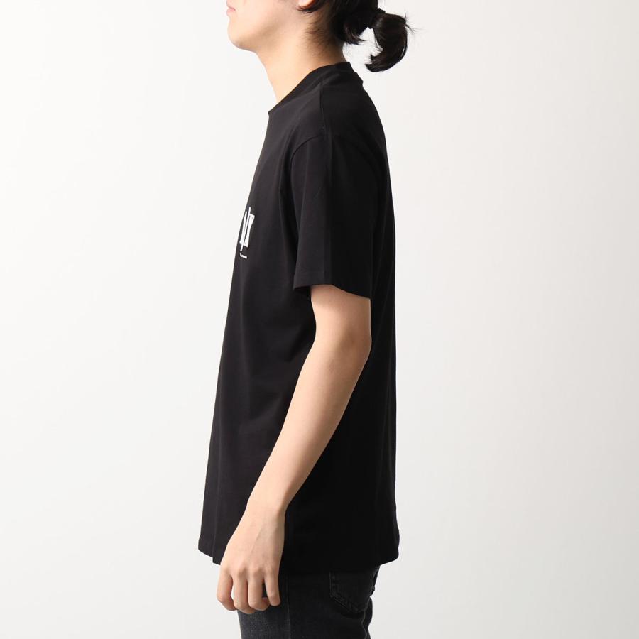 A/X ARMANI EXCHANGE アルマーニ エクスチェンジ Tシャツ XM000365 AF12308 メンズ カットソー 半袖 刺繍ロゴ UC001/BLACK XM000365AF12308UC001の画像