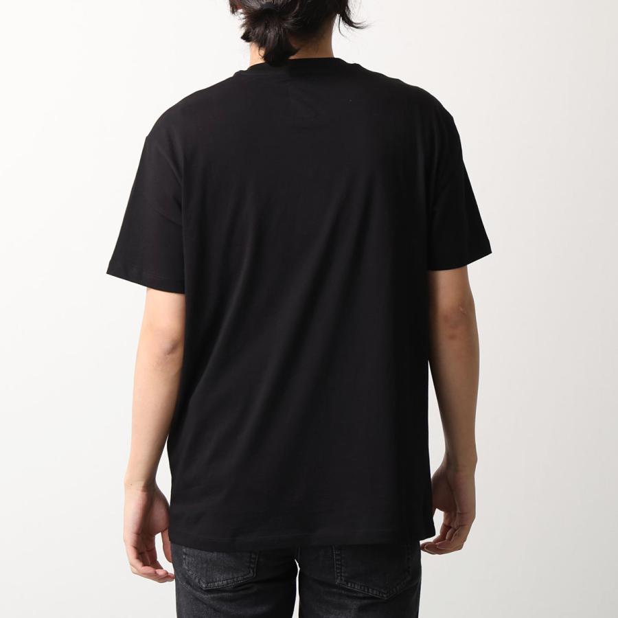 A/X ARMANI EXCHANGE アルマーニ エクスチェンジ Tシャツ XM000365 AF12308 メンズ カットソー 半袖 刺繍ロゴ UC001/BLACK XM000365AF12308UC001の画像