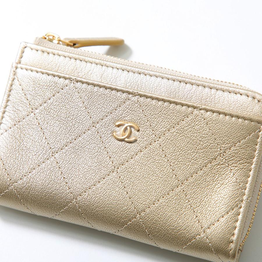美品★  シャネル ダイヤモンドCC ケース ミニ財布 正規品 シャネル【新品】 ポーチ カード入れ ミニ財布 ミニウォレット カード