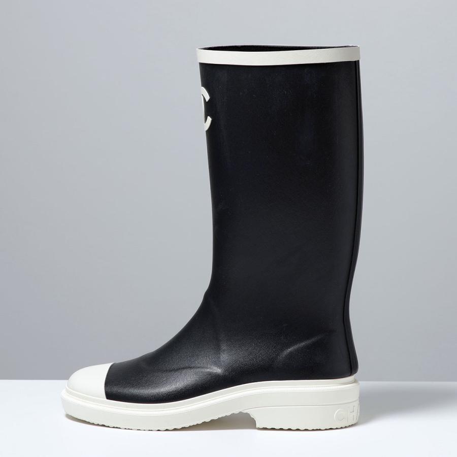 シャネル　ロゴ靴紐　ロングブーツ等靴保存袋　ショッパー　まとめ売り CHANEL（シャネル） レインブーツ G39620 B23123 レディース ロング