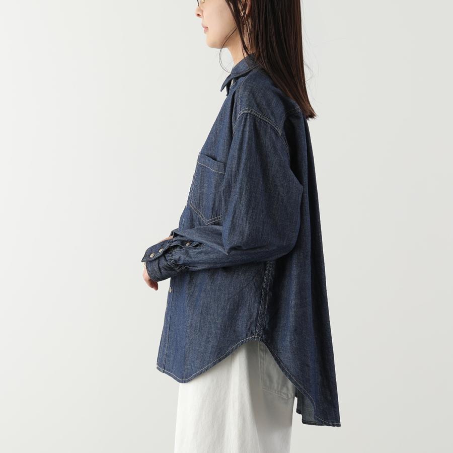 Le Melange（ル・メランジュ） デニムシャツ 8443202 レディース 5.5