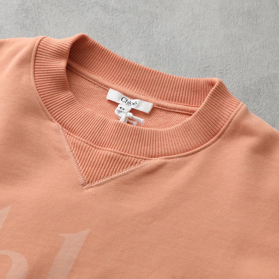 Chloe トレーナー　刺繍　ダイヤ Chloe（クロエ） Chloe KIDS キッズ トレーナー C20845 レディース