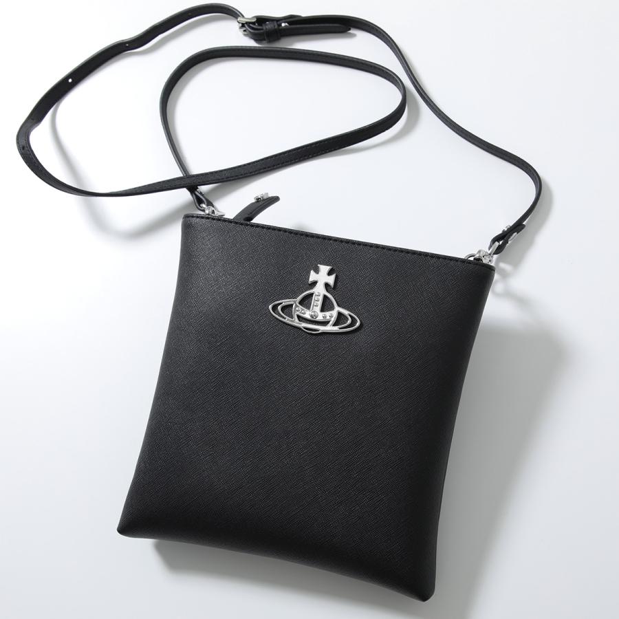 【未使用級】ヴィヴィアンウエストウッド ショルダーバッグ レザー オーブ 型押し Vivienne Westwood（ヴィヴィアンウエストウッド） 並行輸入品