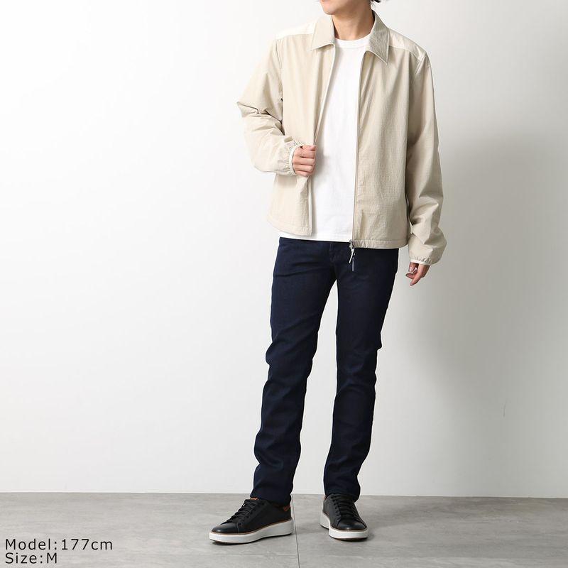 Moncler モンクレール ナイロンとのコンビ コットンフレアーシャツ