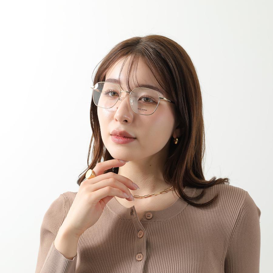 SAINT LAURENT サンローラン メガネ SL 646/F メンズ ウェリントン型
