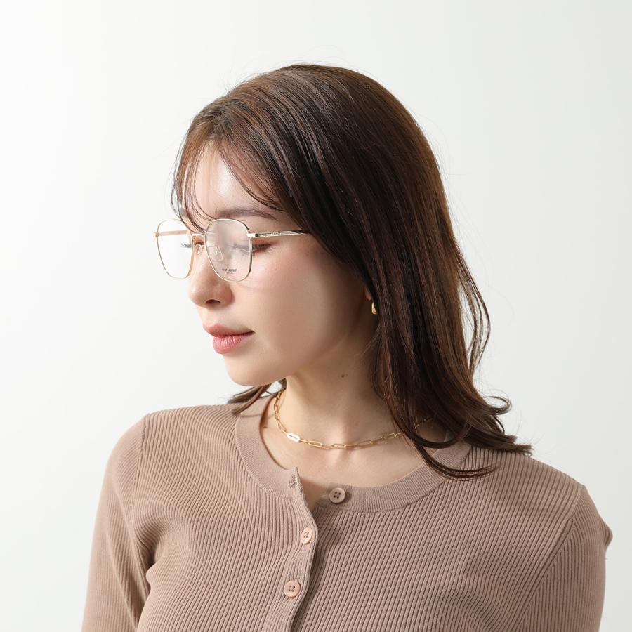 SAINT LAURENT サンローラン メガネ SL 646/F メンズ ウェリントン型