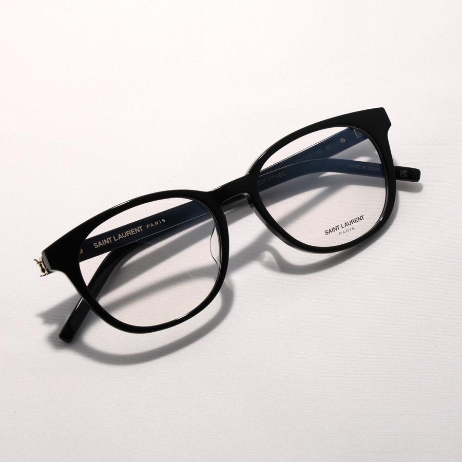 SAINT LAURENT サンローラン メガネ SL M111 メンズ ウェリントン型 セルフレーム フルリム めがね 眼鏡 カサンドラロゴ カラー2色_16
