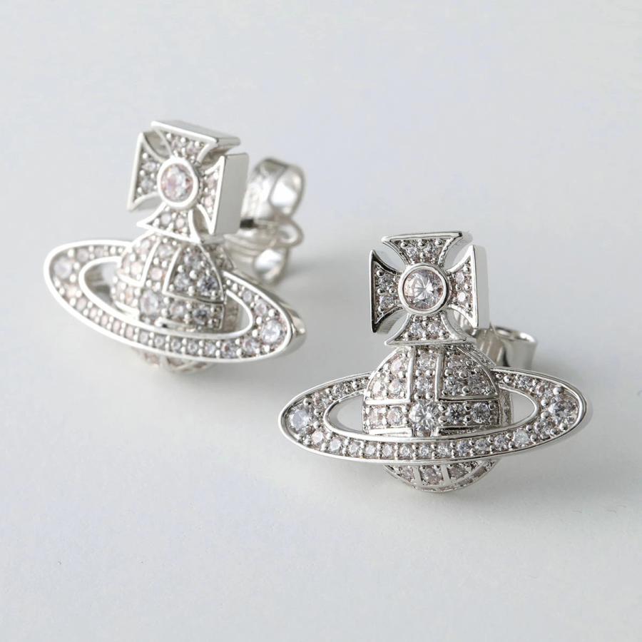 Vivienne Westwood ヴィヴィアンウエストウッド スタッドピアス CARMELA BAS RELIEF EARRINGS カルメラ バス レリーフ 6201033A レディースの画像