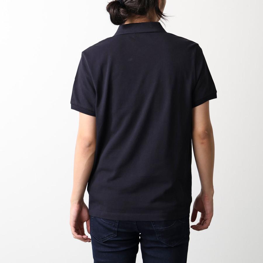 MONCLER モンクレール ポロシャツ MAGLIA POLO MANICA C 8A70510 84556 メンズ 半袖 コットン 鹿の子 ロゴパッチ 773 8A7051084556773の画像