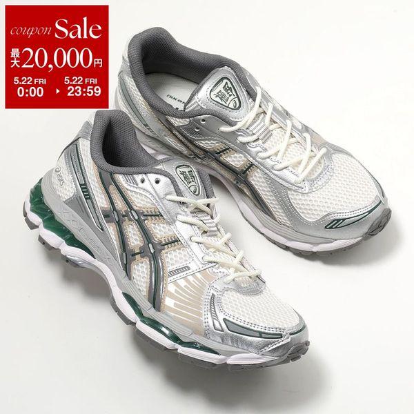 ASICS アシックス スニーカー GEL-KAYANO 12.1 ゲル カヤノ 1203A759.105 レディース ローカット レースアップ 靴 CREAM/CARBONの画像
