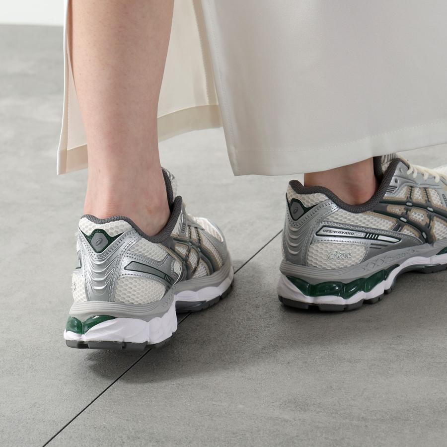 ASICS アシックス スニーカー GEL-KAYANO 12.1 ゲル カヤノ 1203A759.105 レディース ローカット レースアップ 靴 CREAM/CARBONの画像