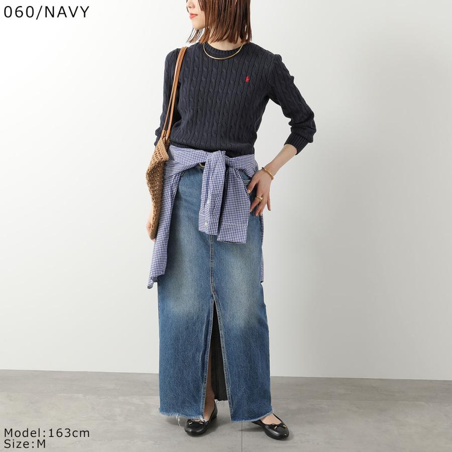 美品☆ポロラルフローレン ケーブルニット コットン ブラック Lサイズ POLO RALPH LAUREN（ポロ・ラルフローレン） Polo Ralph Lauren KIDS