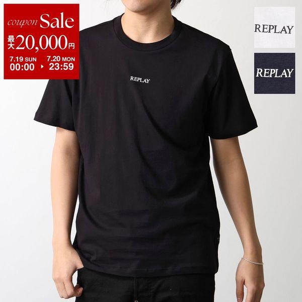 REPLAY（リプレイ） Tシャツ M3098 2660 メンズ カットソー 半袖 ロゴT