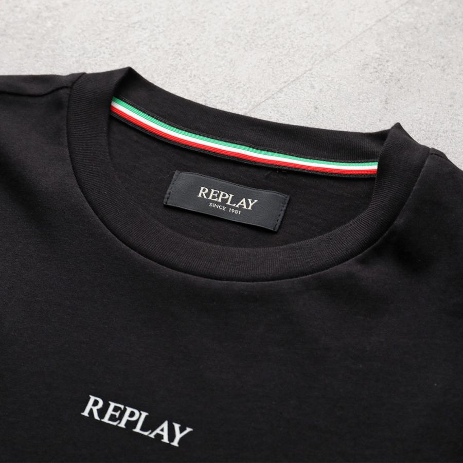 REPLAY（リプレイ） Tシャツ M3098 2660 メンズ カットソー 半袖 ロゴT