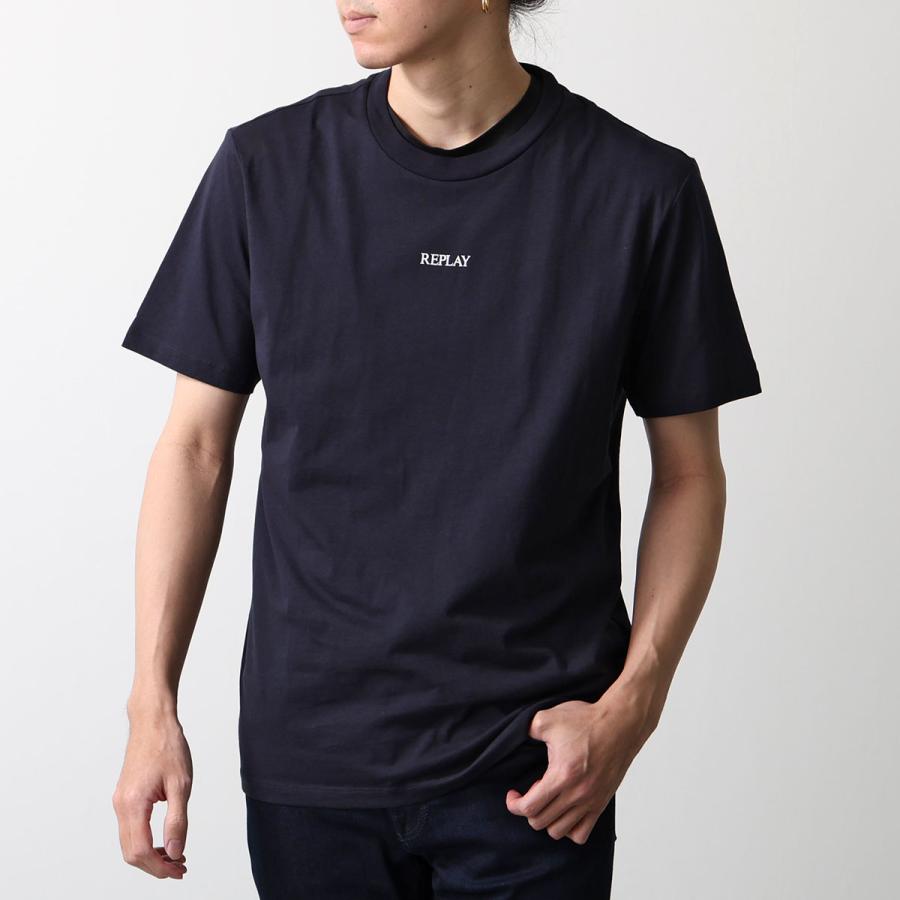 REPLAY（リプレイ） Tシャツ M3098 2660 メンズ カットソー 半袖 ロゴT