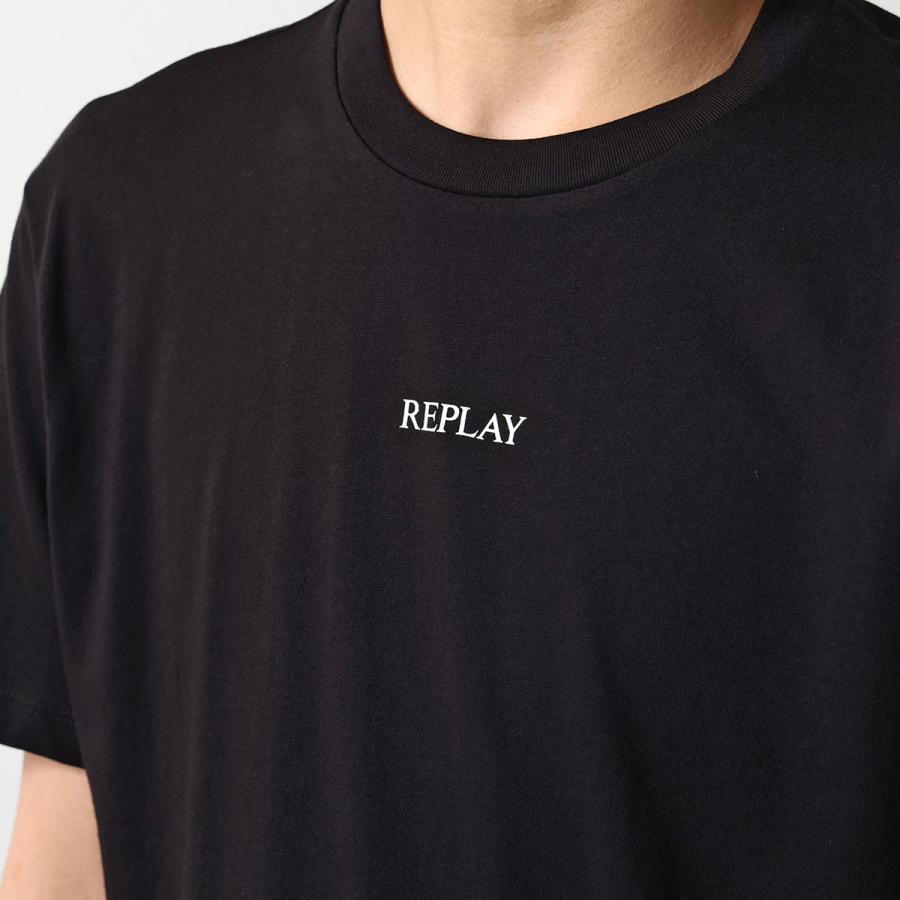 REPLAY（リプレイ） Tシャツ M3098 2660 メンズ カットソー 半袖 ロゴT