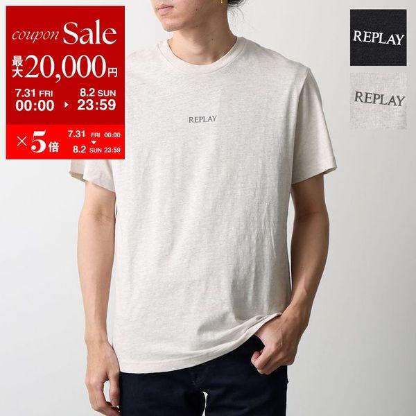 REPLAY（リプレイ） Tシャツ M3403 24038 メンズ 半袖 カットソー