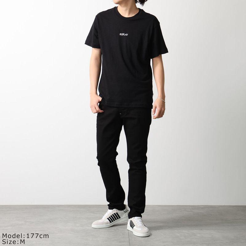 REPLAY リプレイブラック半袖　M6489L REPLAY（リプレイ） Tシャツ M3403 24038 メンズ 半袖 カットソー