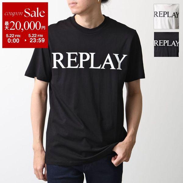 REPLAY（リプレイ） Tシャツ M3099 2660 メンズ カットソー 半袖 ロゴT