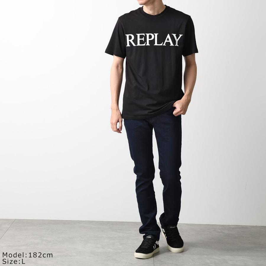 REPLAY（リプレイ） Tシャツ M3099 2660 メンズ カットソー 半袖 ロゴT