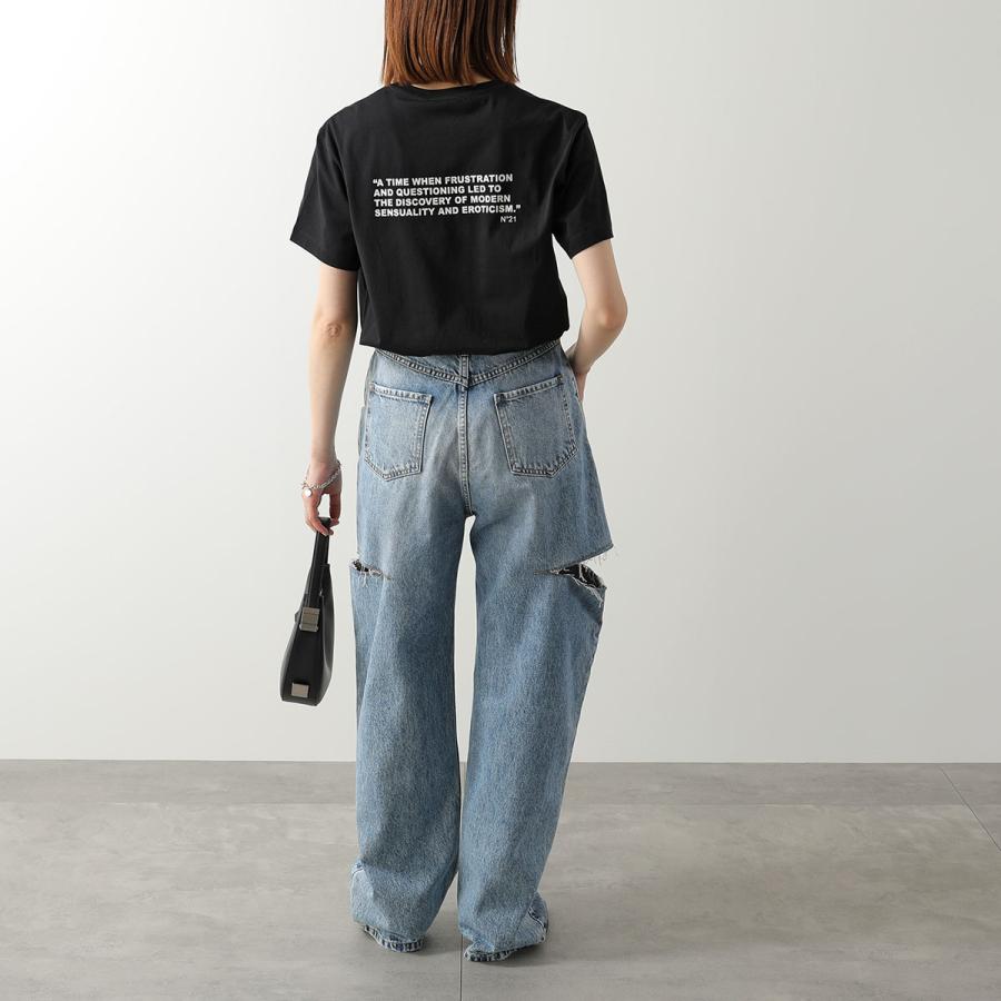 N°21（ヌメロヴェントゥーノ） 半袖 Tシャツ N2M0 F052 6328