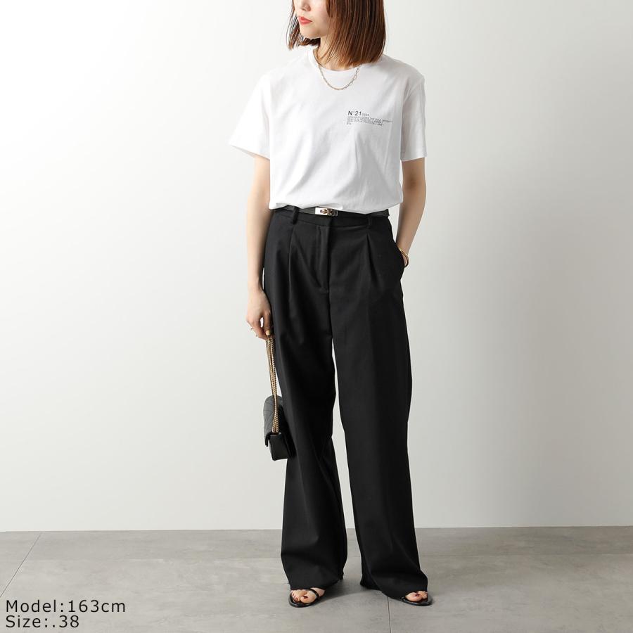 N°21（ヌメロヴェントゥーノ） 半袖 Tシャツ F052 6328 レディース