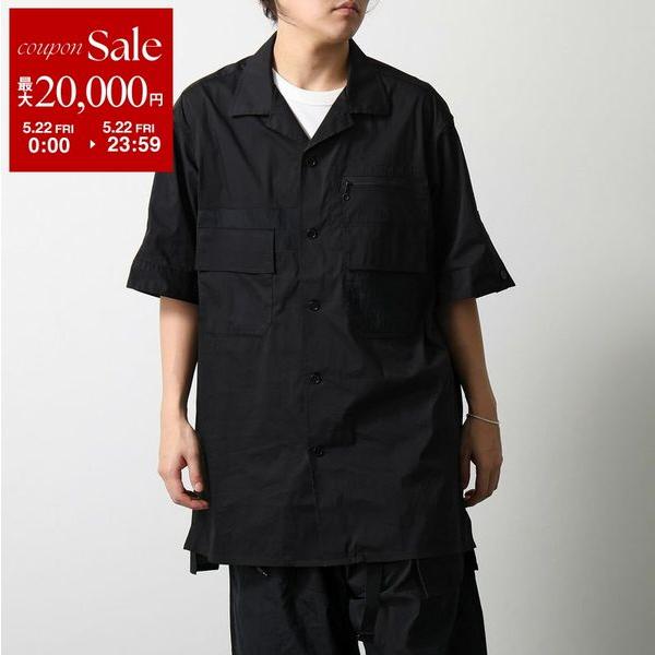 Y-3 ワイスリー シャツ UT SHORT SLEEVE SHIRT ユーティリティー ショート スリーブ シャツ KH0417 メンズ 半袖 ロゴ BLACKの画像