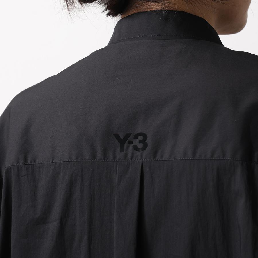 Y-3 ワイスリー シャツ UT SHORT SLEEVE SHIRT ユーティリティー ショート スリーブ シャツ KH0417 メンズ 半袖 ロゴ BLACKの画像