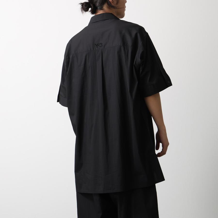 Y-3 ワイスリー シャツ UT SHORT SLEEVE SHIRT ユーティリティー ショート スリーブ シャツ KH0417 メンズ 半袖 ロゴ BLACKの画像